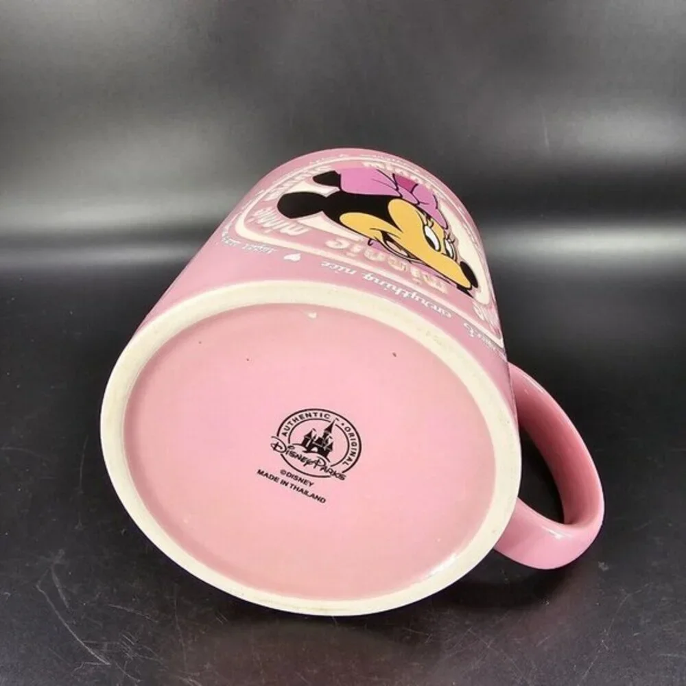 Disney Parks Minnie Mouse Sugar Spice and Everthing Nice‎ Oversized Mug Cup VTG